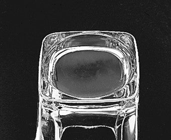 Glass Shot Glass Whiskey Prism 1 Each - 72 Per Case.