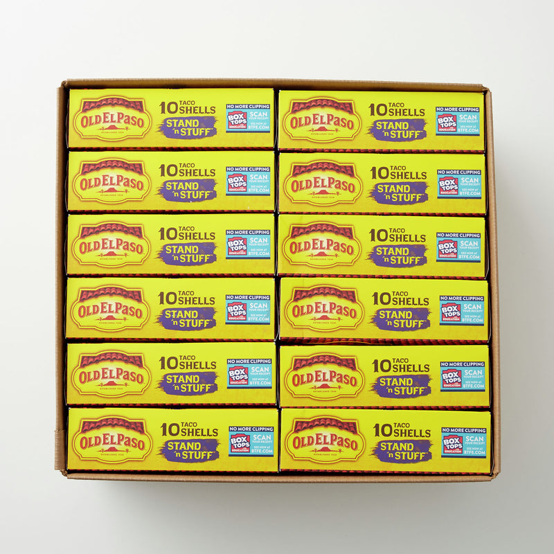 Old El Paso™ Shells Taco Stand N Stuff 4.7 Ounce Size - 12 Per Case.