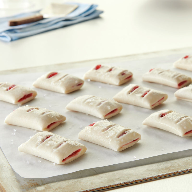 Pillsbury™ Frozen Strudel Bites® Dough Sugared Strawberry Cream Cheese 16 Pound Each - 1 Per Case.