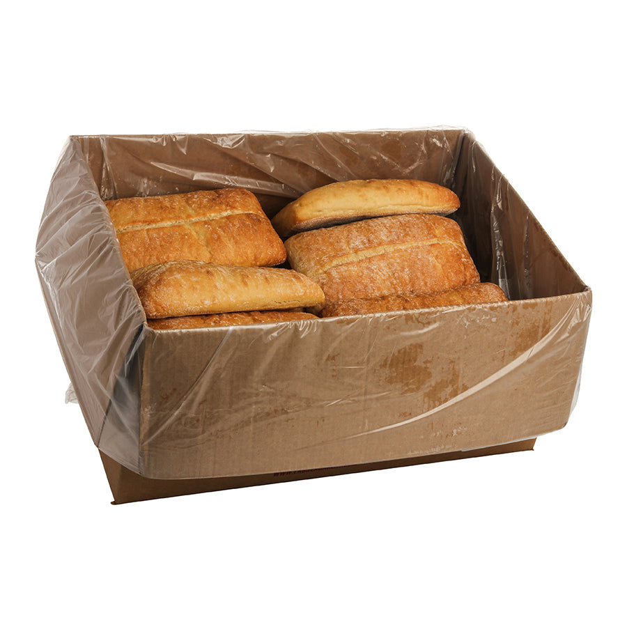 White Ciabatta Loaf 18 Ounce Size - 20 Per Case.