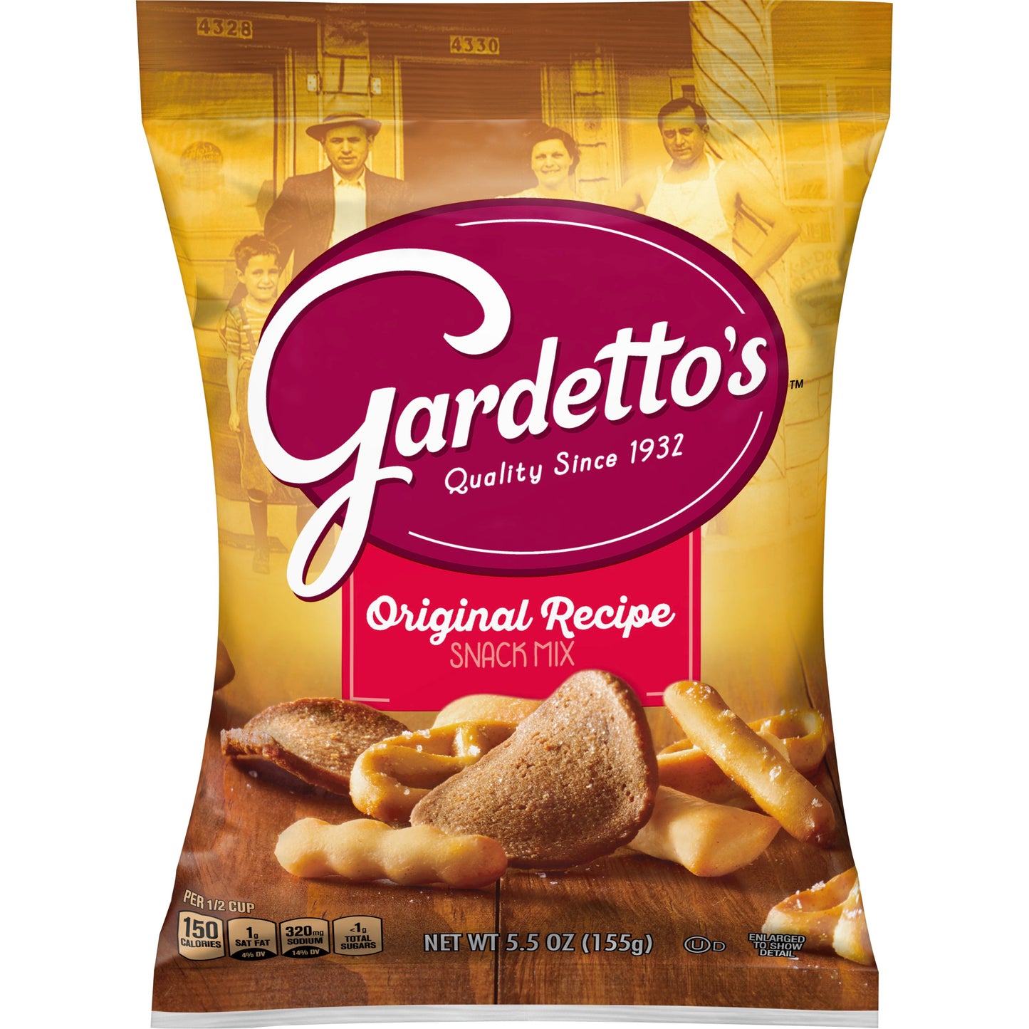 Gardetto's™ Snack Mix Original 5.5 Ounce Size - 7 Per Case.