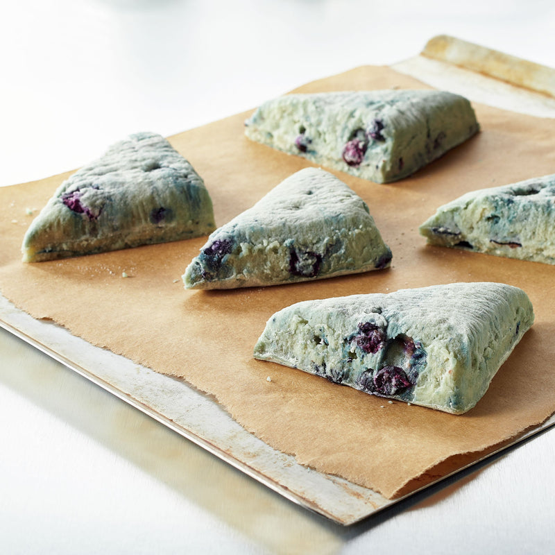 Pillsbury™ Place & Bake™ Frozen Scone Dough Blueberry 45 Ounce Size - 8 Per Case.