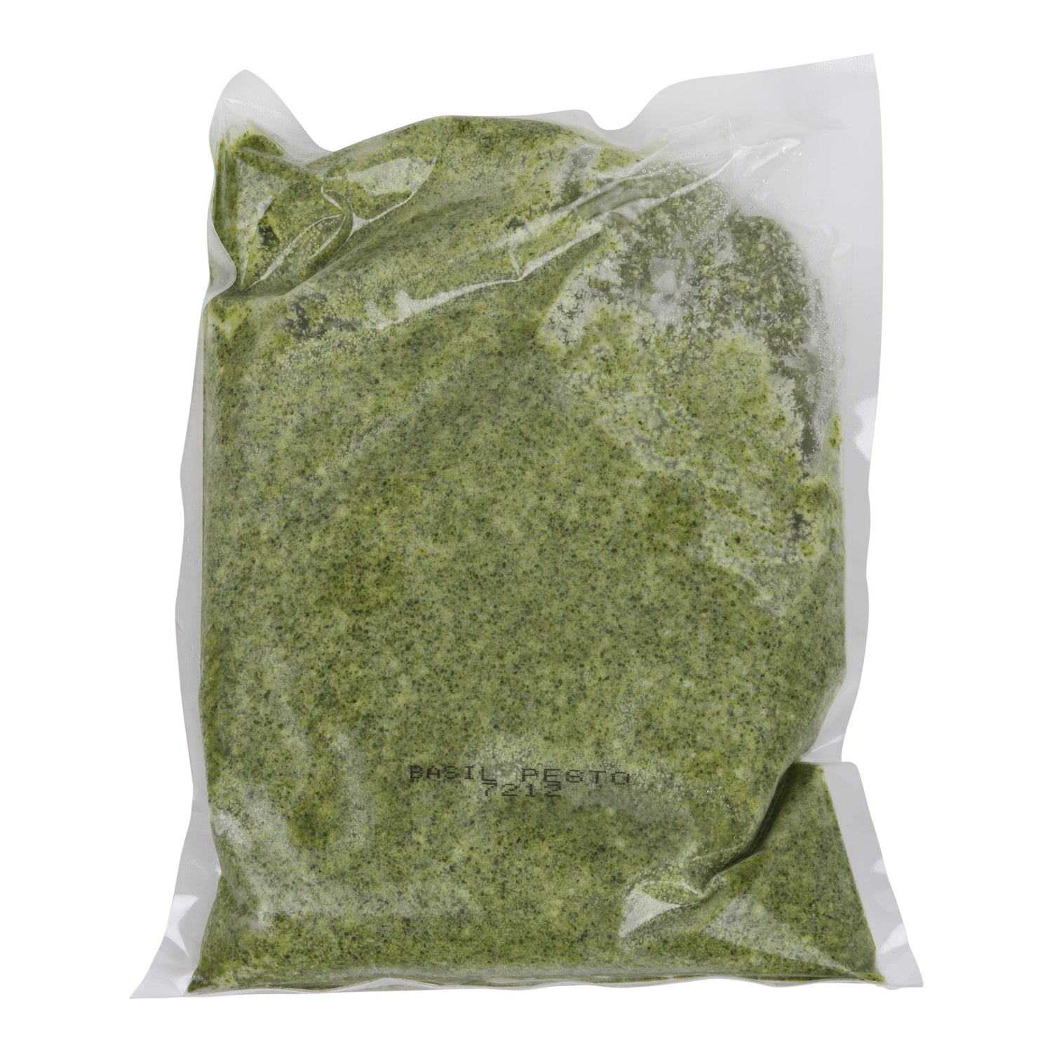 Basil Pesto Frozen (Pouches) 30 Ounce Size - 8 Per Case.