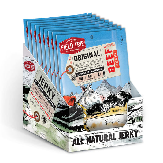 Jerky Beef Original 2.2 Ounce Size - 9 Per Case.