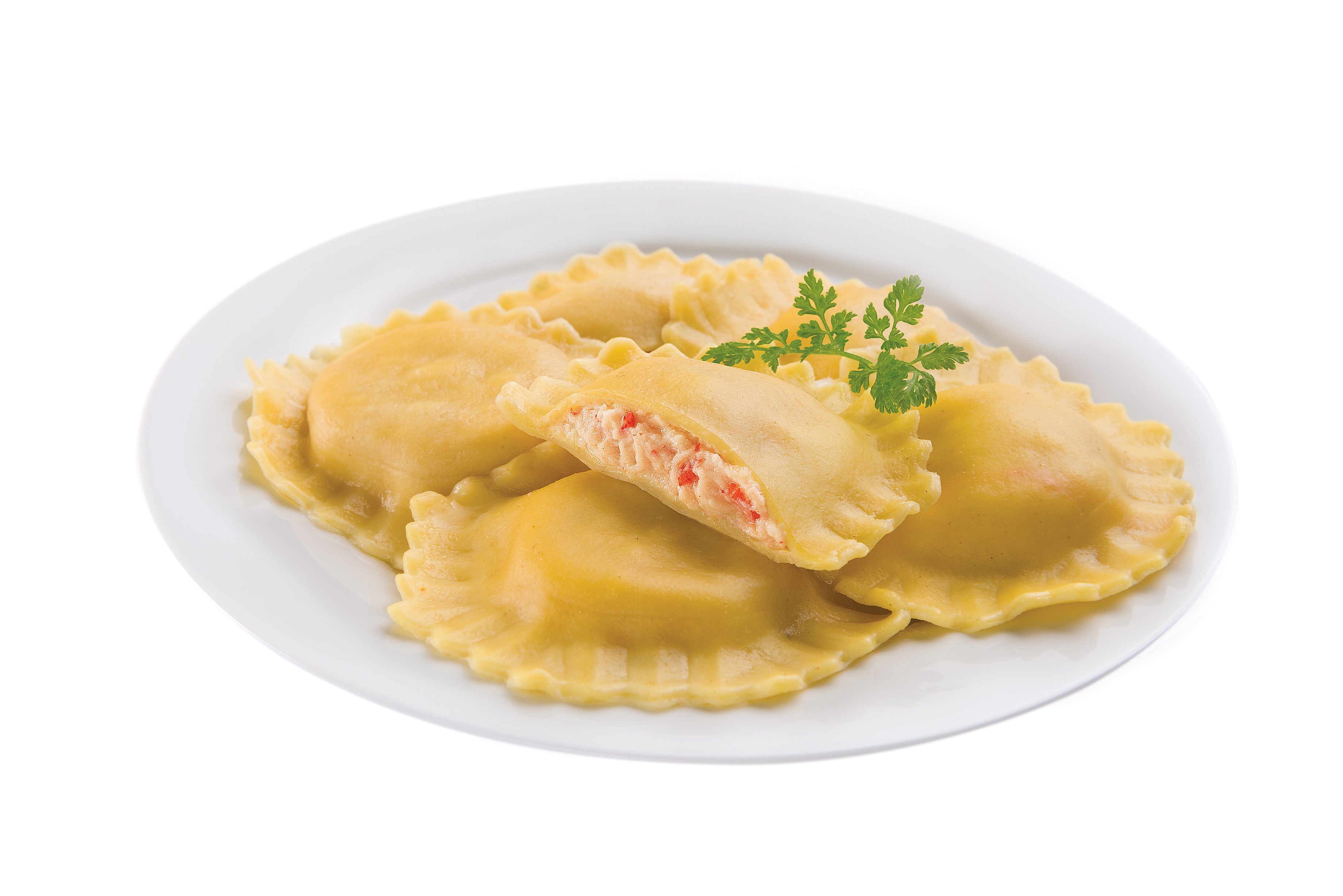 Seviroli Foods Pasta Jumbo Hex Lobster Ravioli 2.5 Pound Each - 2 Per Case.