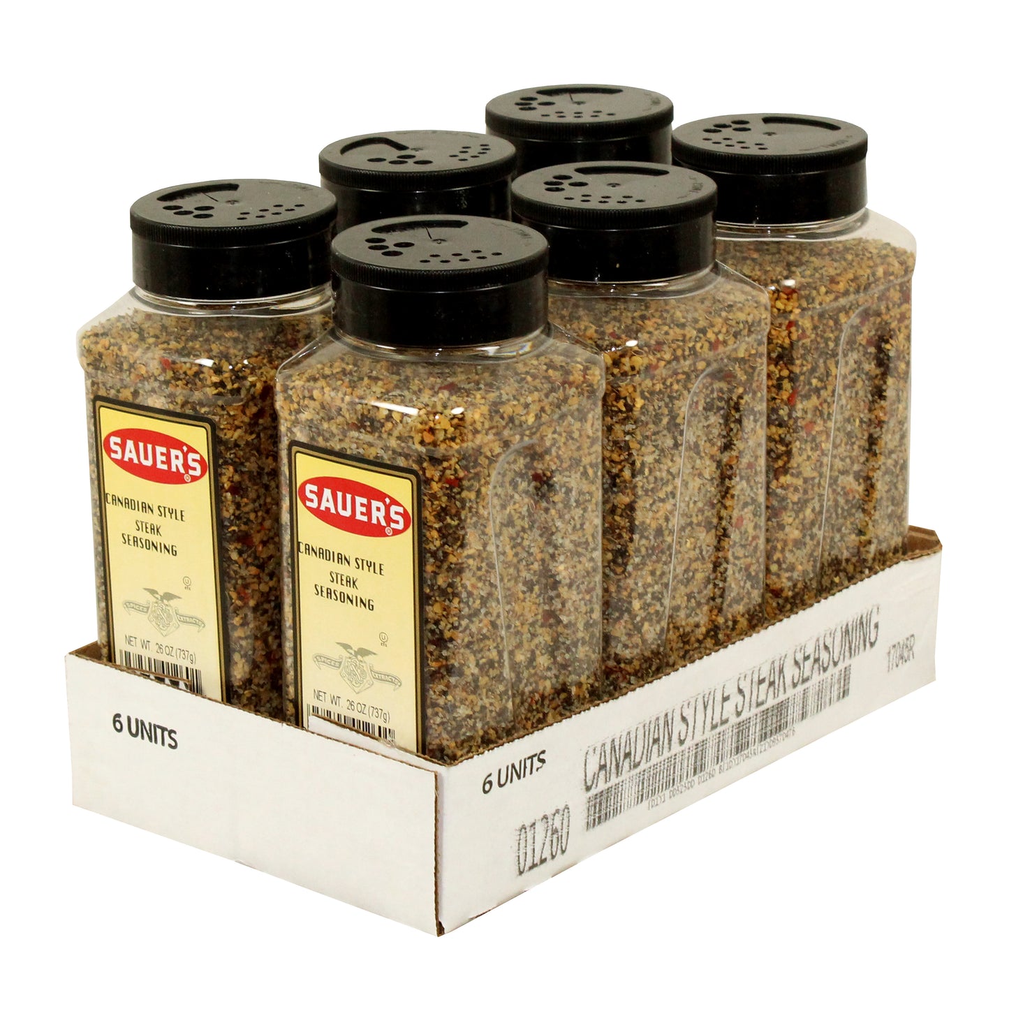 Canadian Style Steak Seasoning 26 Ounce Size - 6 Per Case.