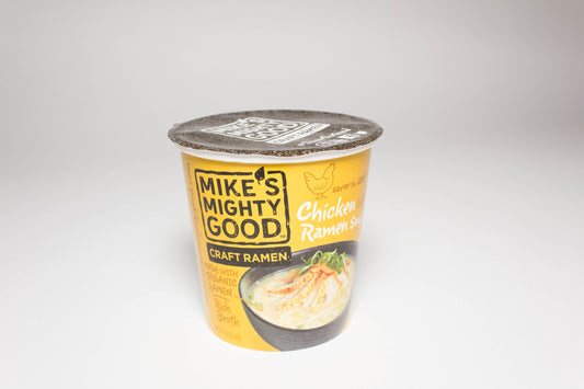 Mike's Mighty Good Chicken Ramen Organic Noodles 1.6 Ounce Size - 6 Per Case.