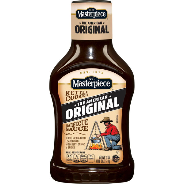 Original BBQ Sauce 18 Ounce Size - 6 Per Case.