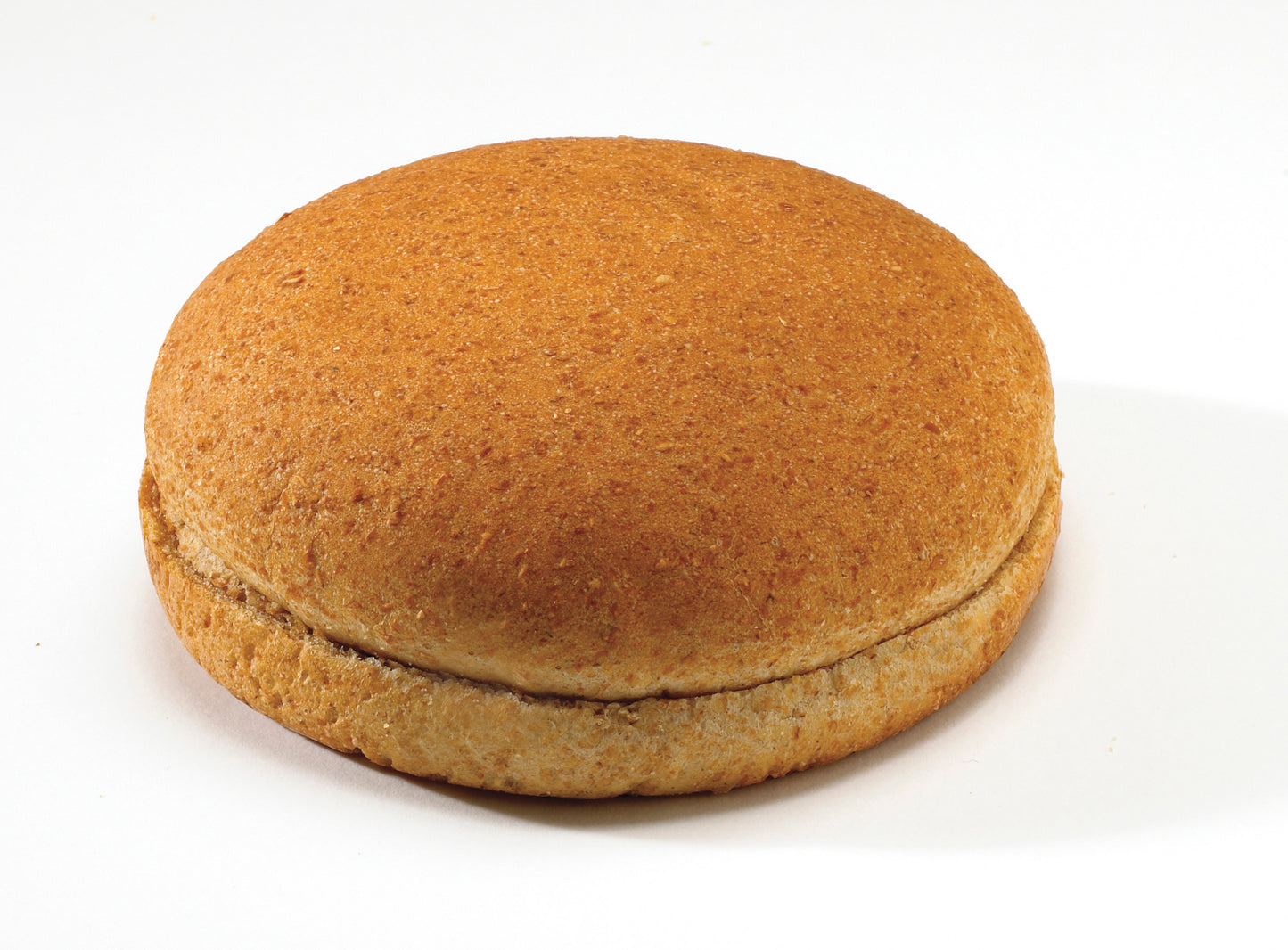 Bun Hamburger Whole Wheat " Sliced Thaw & Serve Frozen 28 Ounce Size - 10 Per Case.