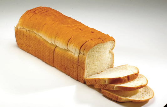 Bread White Round Top Slice Frozen 24 Ounce Size - 10 Per Case.