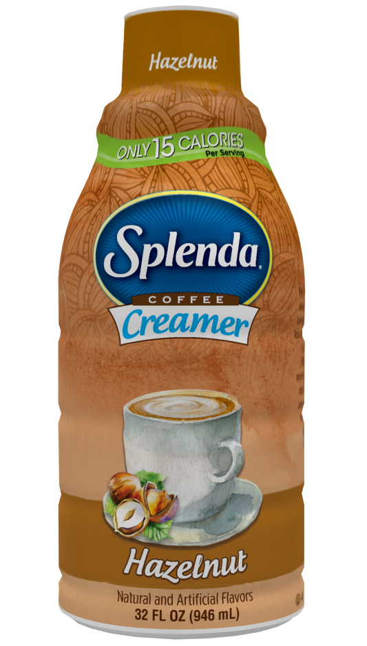 Splenda Hazelnut Creamer 32 Fluid Ounce - 6 Per Case.