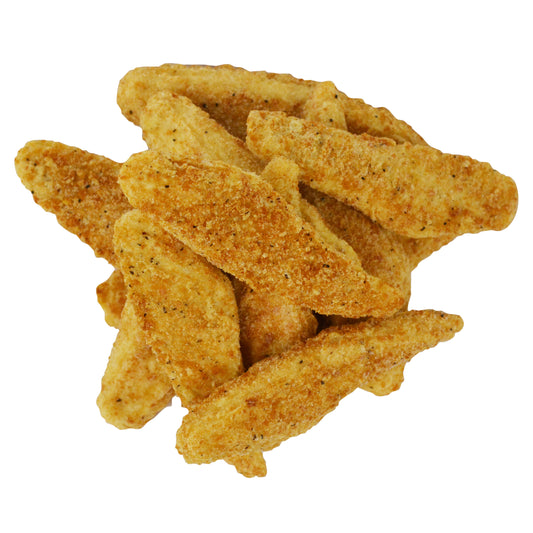 Chicken Fully Cooked Nae Gluten Free Chicken Breast Strip Avg 5 Pound Each - 2 Per Case.