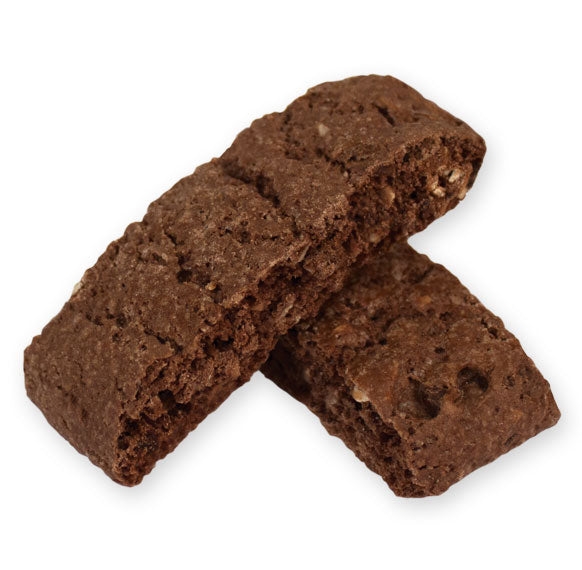 Cookies United Chocolate Almond Biscotti Petite 6 Pound Each - 1 Per Case.