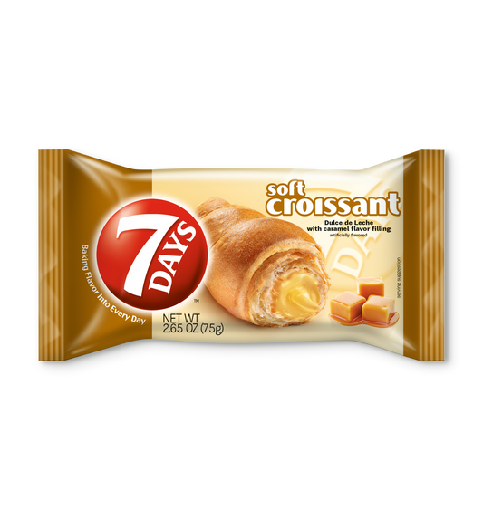 Days Soft Croissant Caramel 2.65 Ounce Size - 24 Per Case.