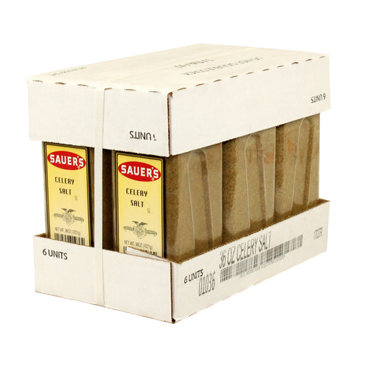 Celery Salt 36 Ounce Size - 6 Per Case.