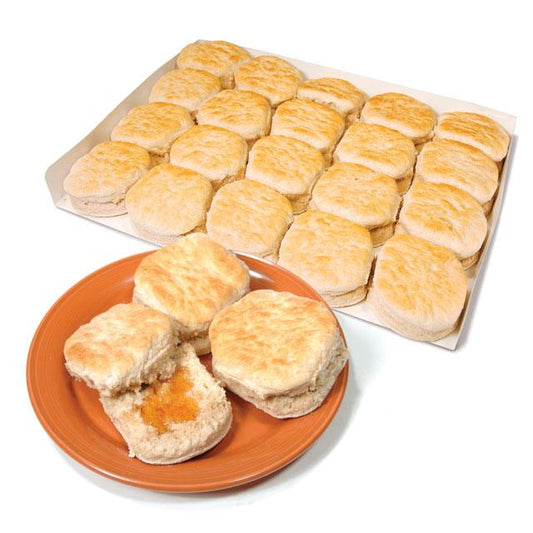 Bridgford Honey Whole Wheat Biscuits Slicedlayer (Whole Grain) 100 Piece - 1 Per Case.