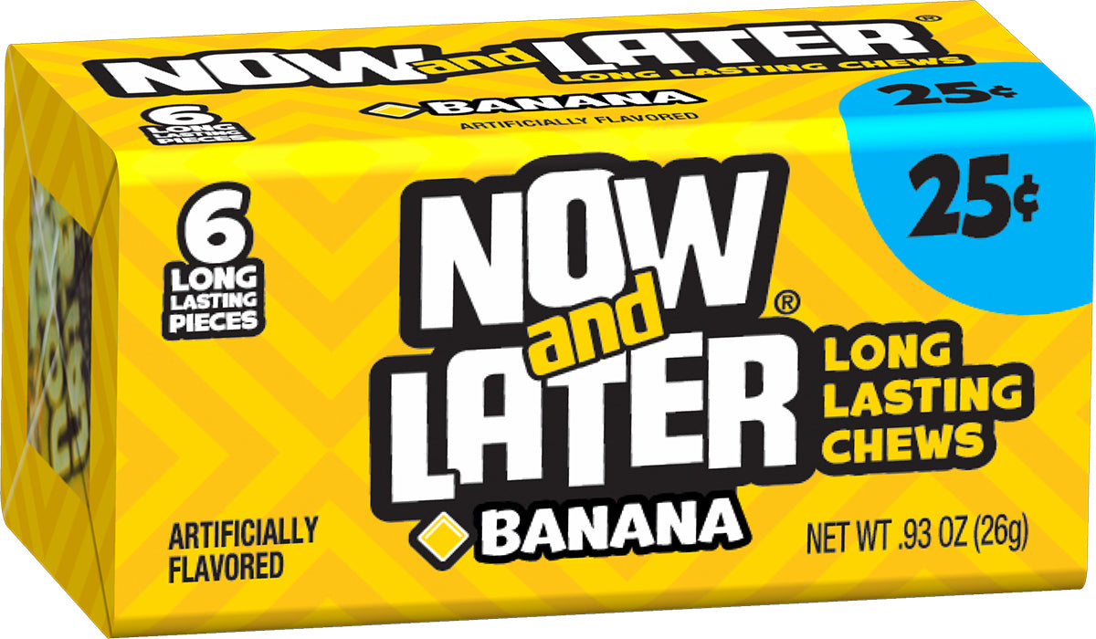 N&l Banana Piece 0.93 Ounce Size - 12 Per Case.