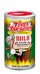 Tony Chachere's Bold Creole Seasoning 7 Ounce Size - 6 Per Case.