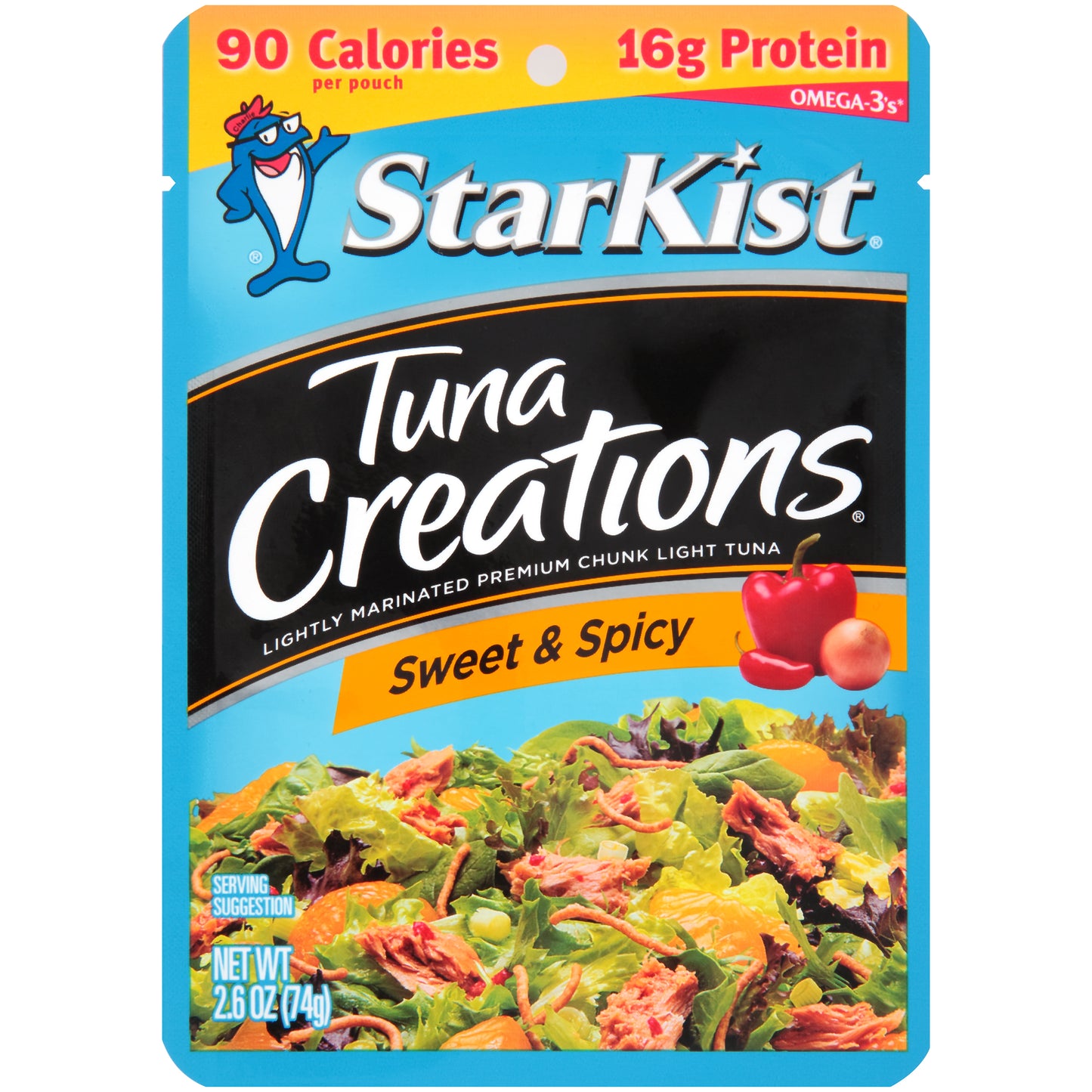 Starkist Tuna Creations Sweet & Spicy 2.6 Ounce Size - 24 Per Case.