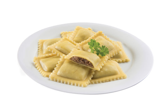 Seviroli Foods Pasta Medium Square Beef Ravioli 5 Pound Each - 2 Per Case.