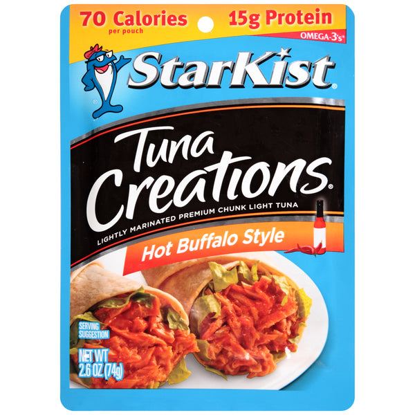 Starkist Tuna Hot Buffalo Style 2.6 Ounce Size - 24 Per Case.