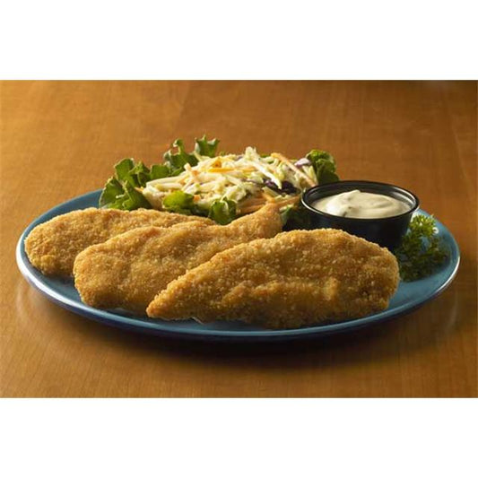 Chicken Fully Cooked J Crumb Breaded Buffalo Style Tenderloin 5 Pound Each - 2 Per Case.