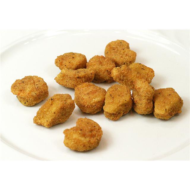 Chicken Fully Cooked Whole Grain Breaded Popcorn Chicken Breast 5 Pound Each - 2 Per Case.