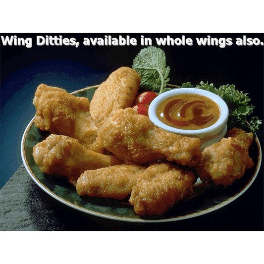 Chicken Fully Cooked Wing Ditties® St And Nd Wingportion 6 Pound Each - 2 Per Case.