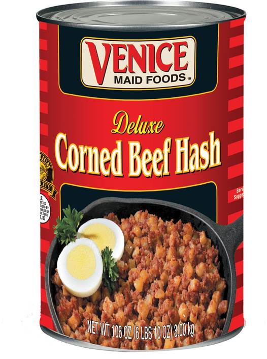 Corned Beef Hash Deluxe 15 Ounce Size - 24 Per Case.