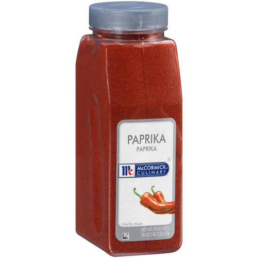 Mccormick Culinary Paprika 18 Ounce Size - 6 Per Case.