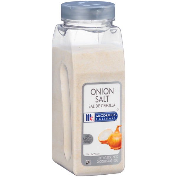 Mccormick Culinary Onion Salt 36 Ounce Size - 6 Per Case.