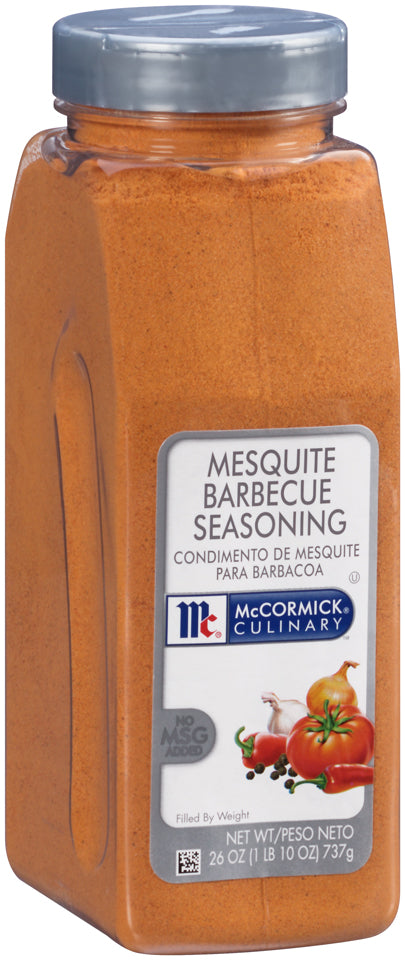 Mccormick Culinary Mesquite Barbecue Seasoning 26 Ounce Size - 6 Per Case.