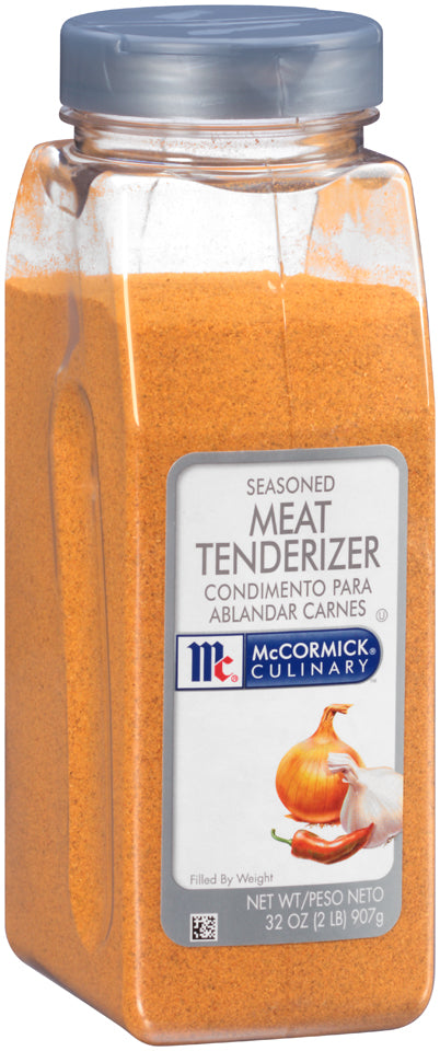 Mccormick Culinary Seasoned Meat Tenderizer 32 Ounce Size - 6 Per Case.