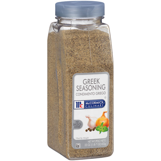 Mccormick Greek Seasoning 23 Ounce Size - 6 Per Case.