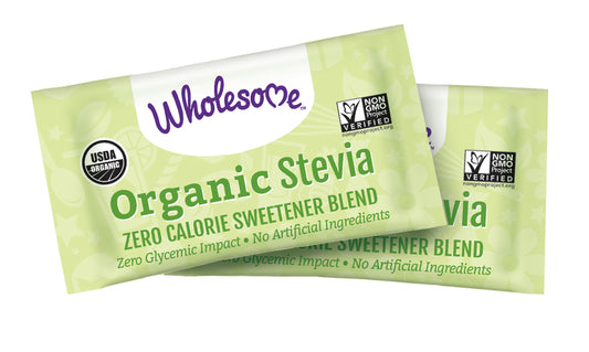 Wholesome Sweeteners Wholesome Sweeteners Organic Stevia Packets G1 Each - 1 Per Case.