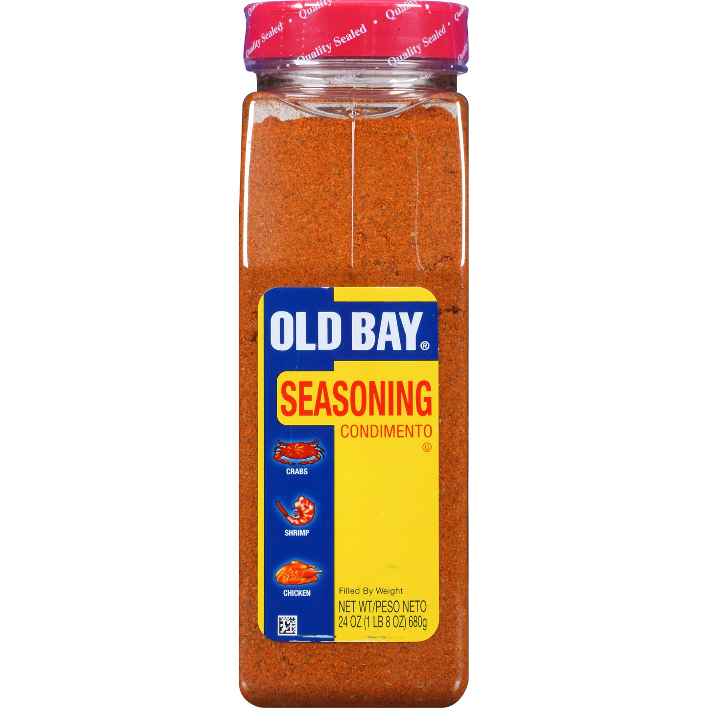 Old Bay Seasoning 24 Ounce Size - 6 Per Case.