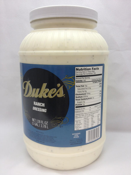 Dressing Duke's Ranch 1 Gallon - 4 Per Case.