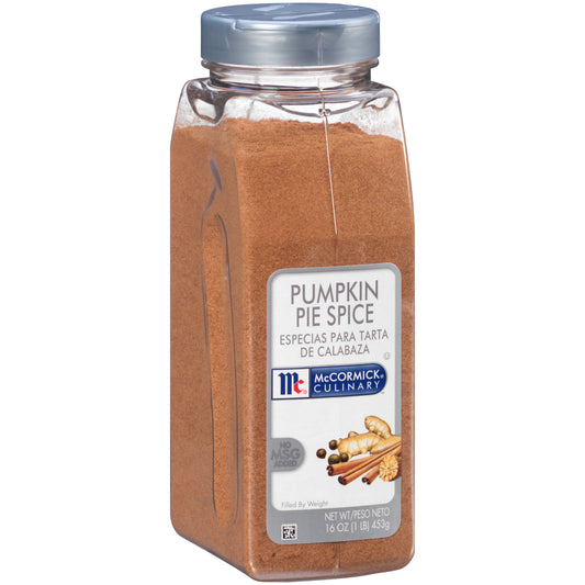 Mccormick Culinary Pumpkin Pie Spice 1 Pound Each - 6 Per Case.