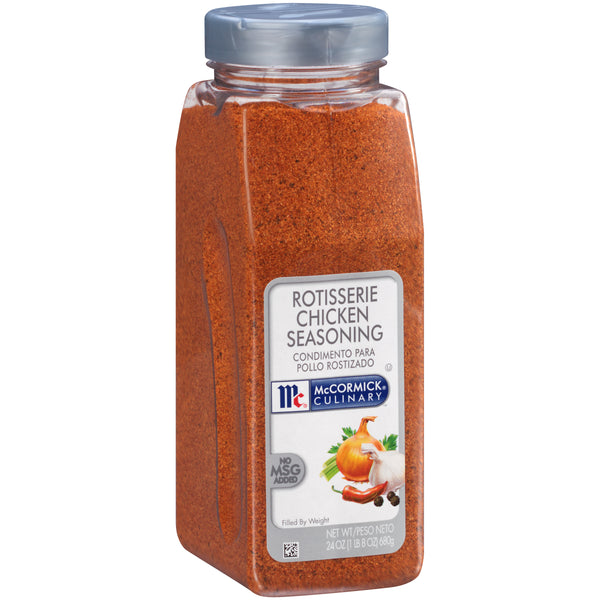 Mccormick Culinary Rotisserie Chicken Seasoning 24 Ounce Size - 6 Per Case.