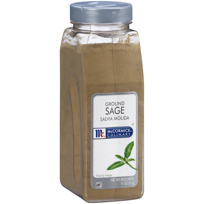 Mccormick Culinary Ground Sage 11 Ounce Size - 6 Per Case.