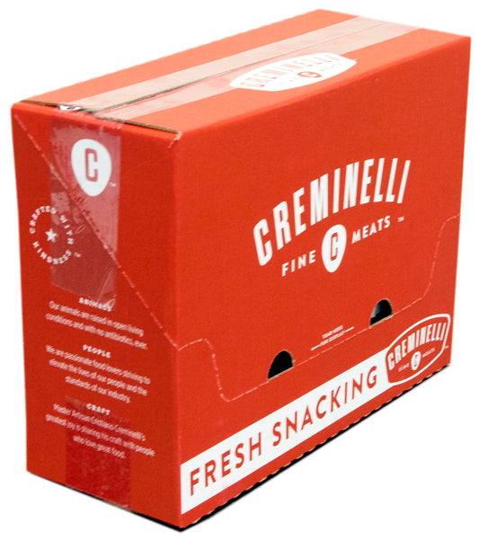 Sliced Casalingo & Gouda Snack Tray Creminelli Casalingo Salami Paired With A Nutty Aged 2.2 Ounce Size - 12 Per Case.