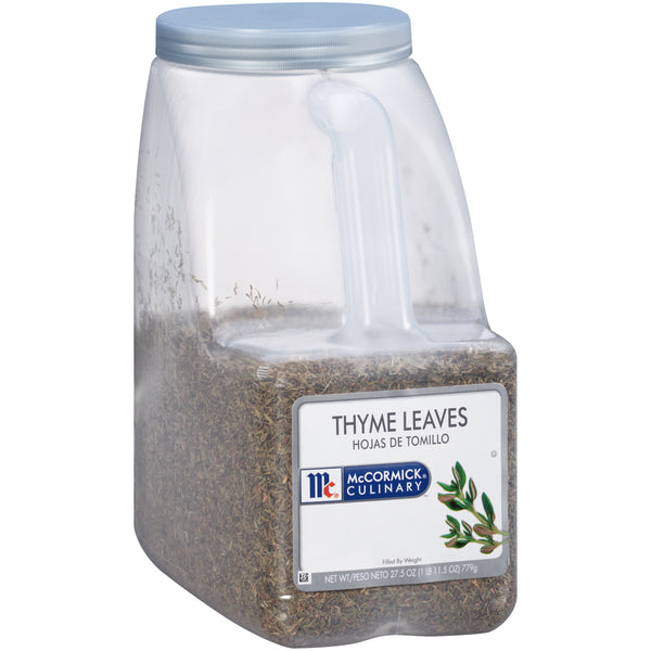 Mccormick Culinary Thyme Leaves 27.5 Ounce Size - 3 Per Case.