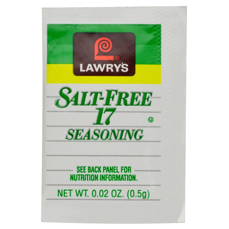 Lawry's Salt Free 17 Seasoning, 20 oz - One 20 Ounce Container of 17  Seasoning Spice Blend Including Toasted Sesame Seeds, Turmeric, Basil and  Red