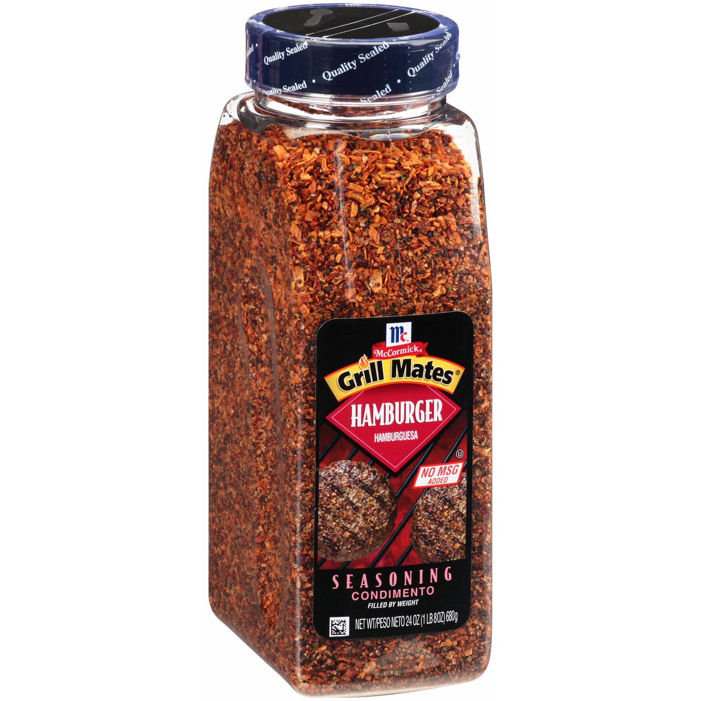 Mccormick Grill Mates Hamburger Seasoning 24 Ounce Size - 6 Per Case.