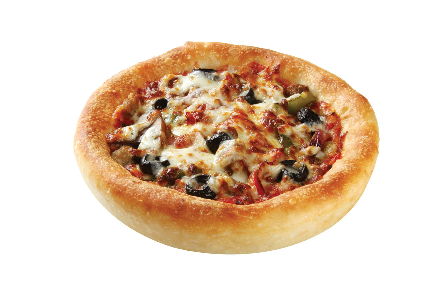 Papa Primo's 7" Supreme Pizza 8.1 Ounce Size - 12 Per Case.