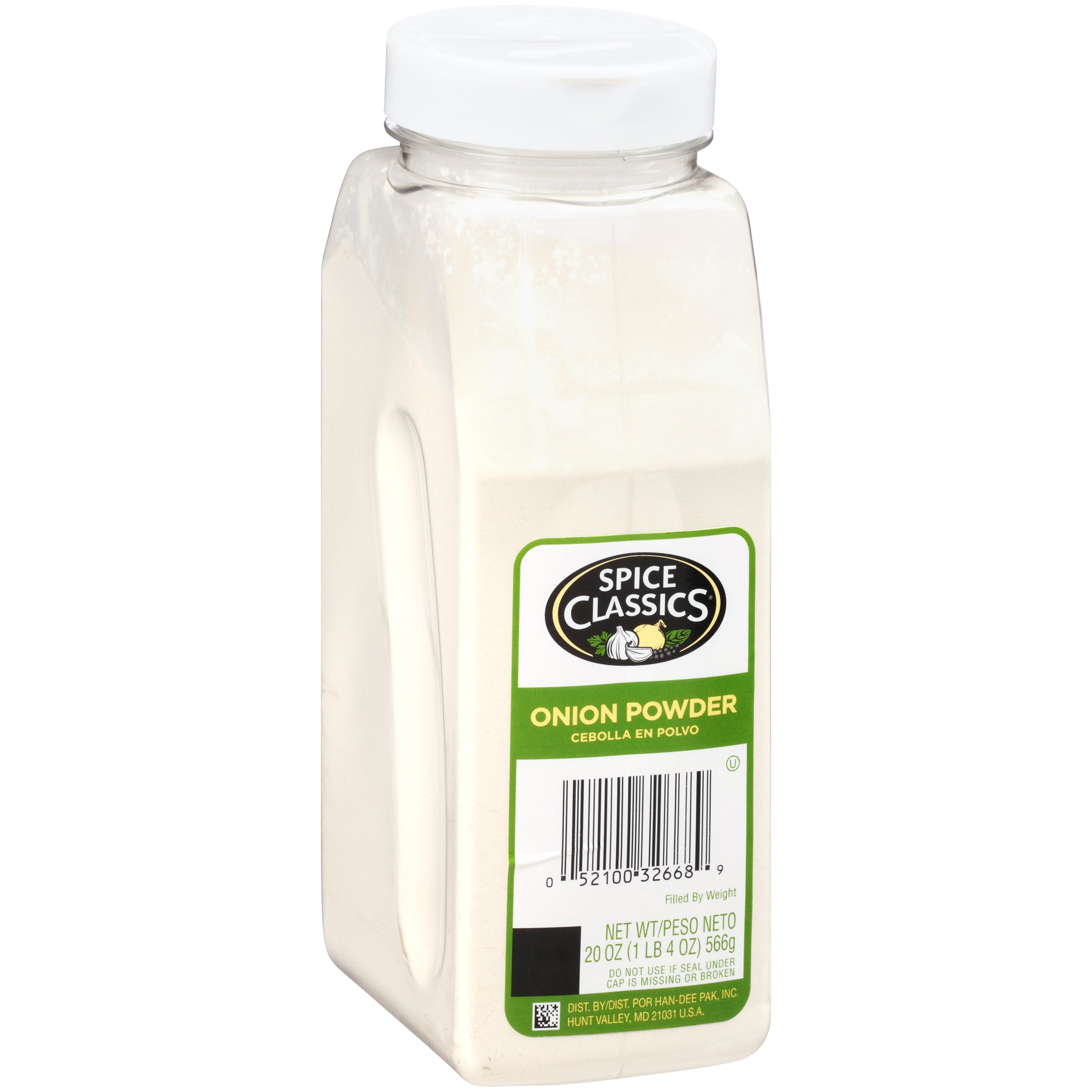 Spice Classics Onion Powder 20 Ounce Size - 6 Per Case.