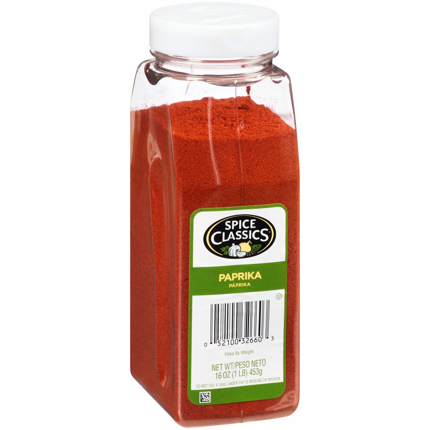 Spice Classics Paprika 1 Pound Each - 6 Per Case.