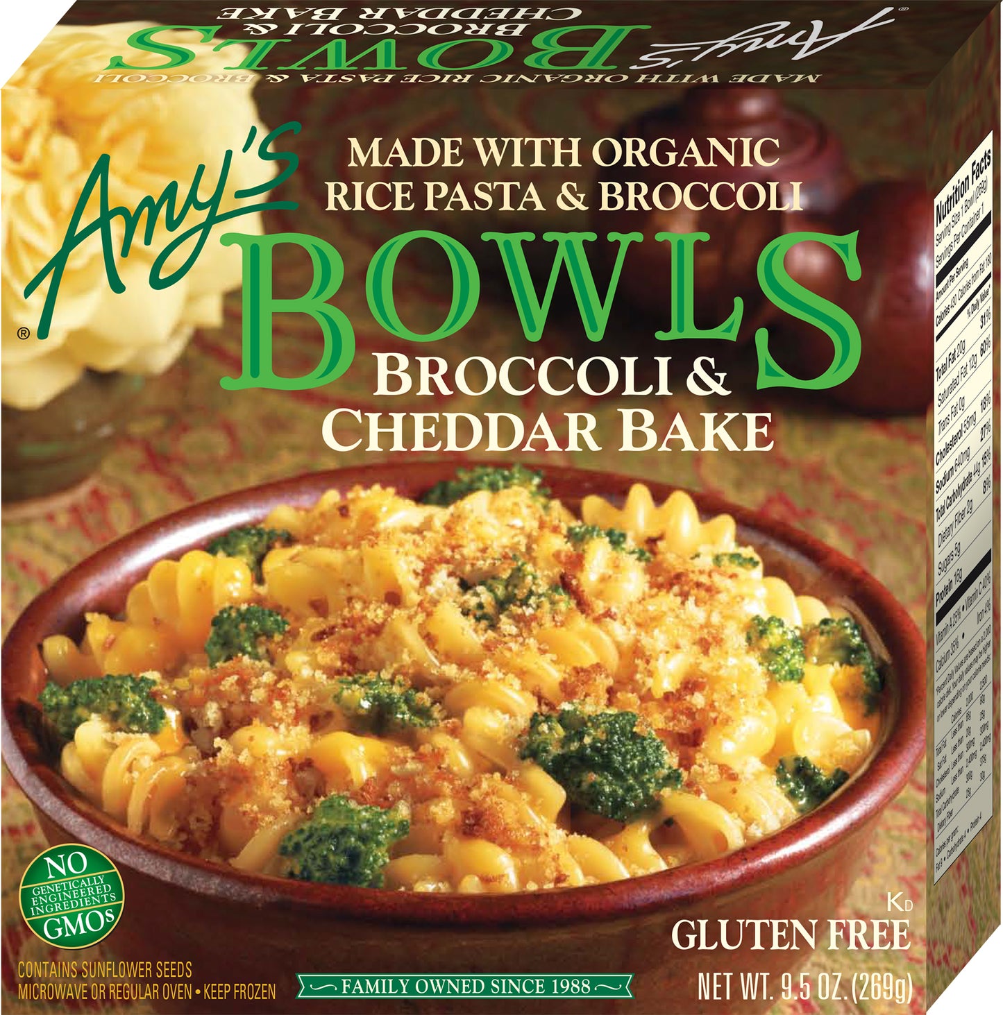 Broccoli & Cheddar Bake Bowl 9.5 Ounce Size - 12 Per Case.