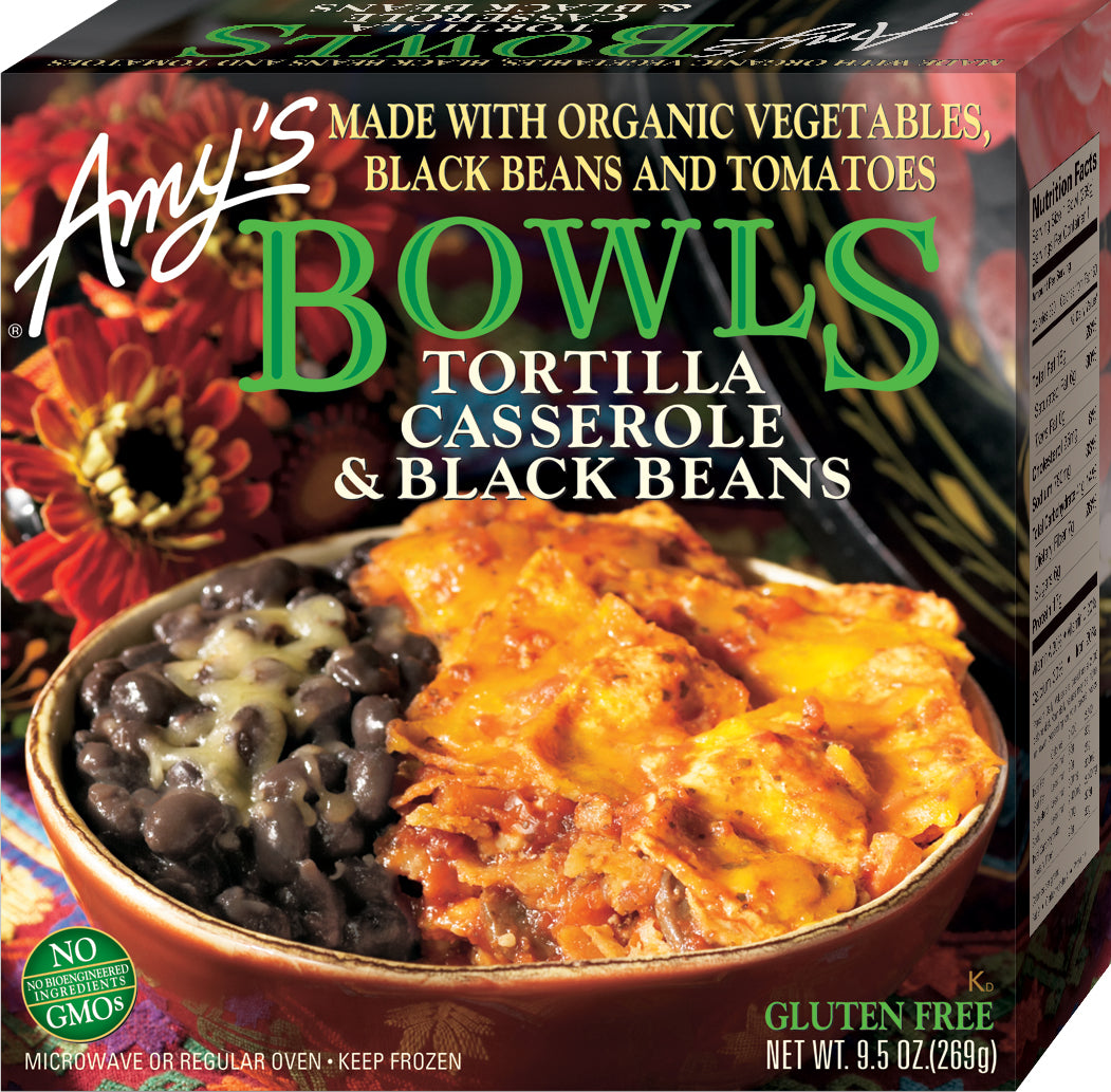 Tortilla Casserole & Black Bean Bowl 9.5 Ounce Size - 12 Per Case.