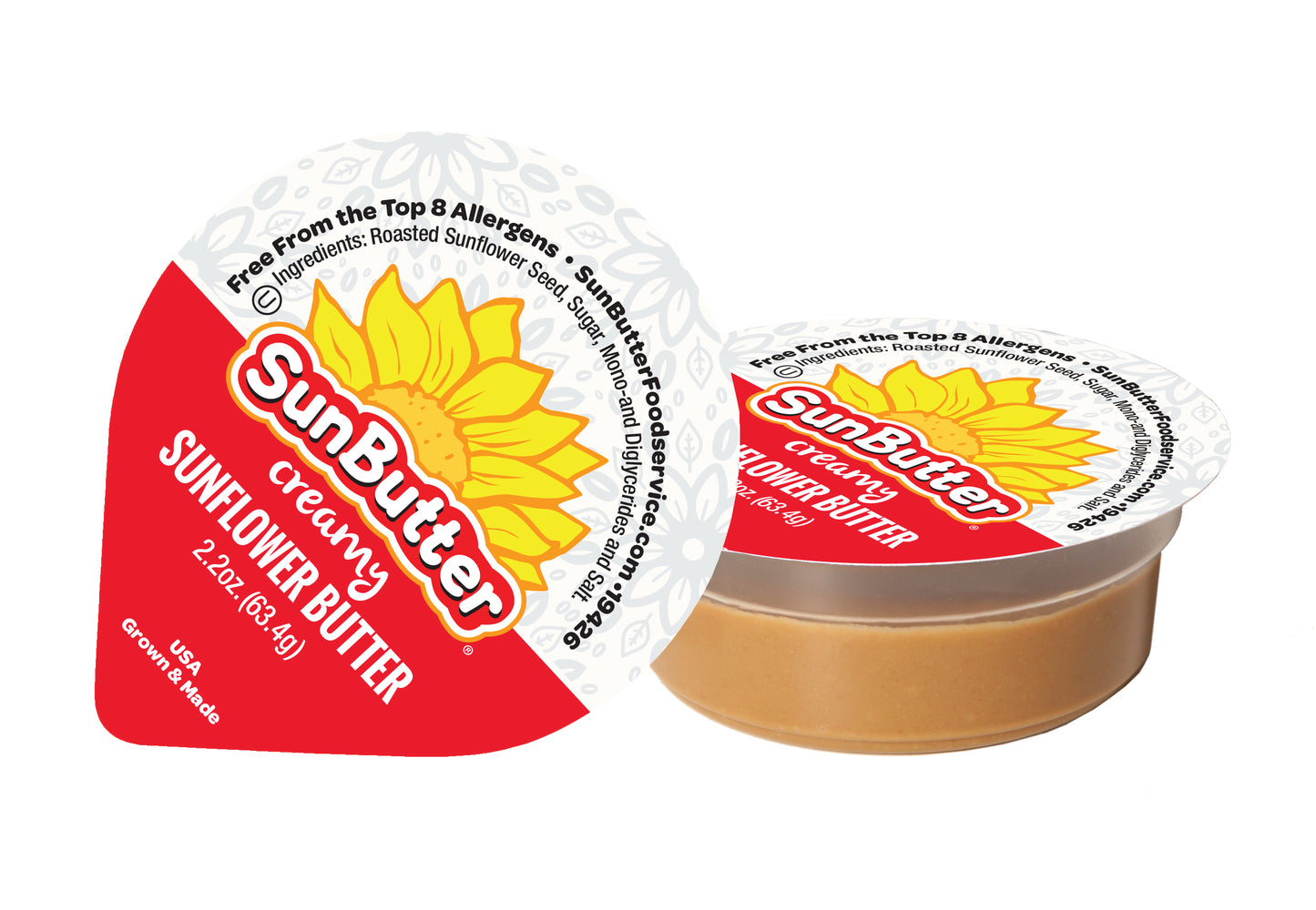 Sunbutter Creamy Cups 140 Each - 1 Per Case.